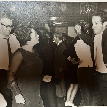 Bob & Irene Dorey . ian forbes watching some wild moves