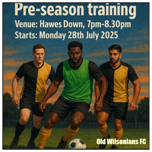 OWFC Training Starts soon..